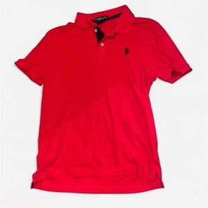 U.S. Polo Assn. Men's Red Polo Shirt